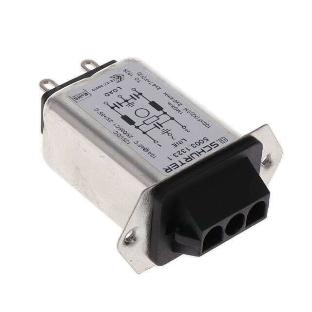 5003.1323.1 SCHURTER Inc.  Netzfiltermodule